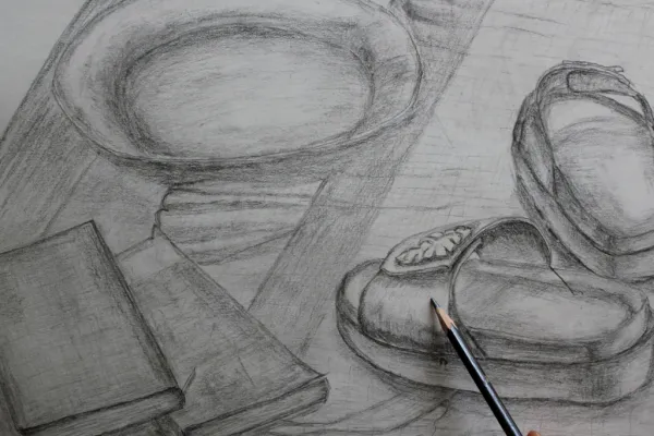 Sketch & Scotch - An Indulgent Evening Of Still Life Drawing