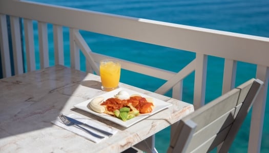 Codfish breakfast in Bermuda