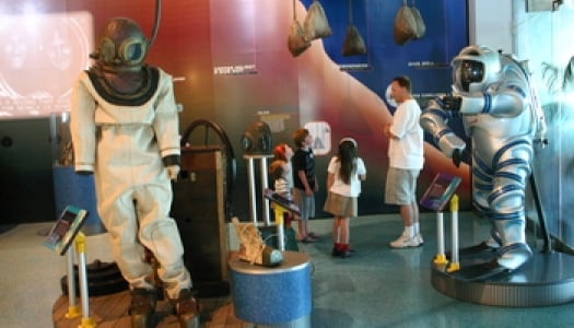 Scuba suits in the Underwater Exploration Institution