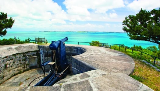 Cannon at Fort Scaur