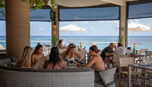 Pink Beach Club in The Loren in Bermuda