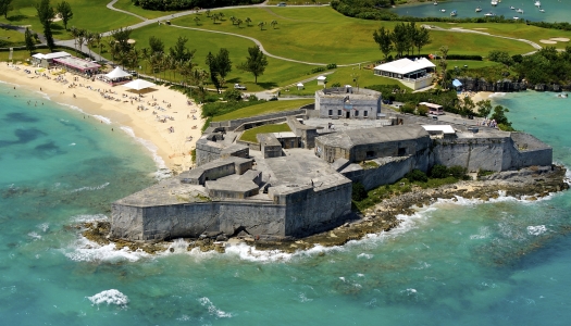 Fort St Catherine in Bermuda