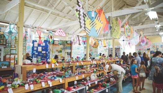 Kite show in Bermuda