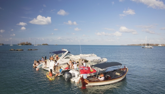Raft-up in Bermuda