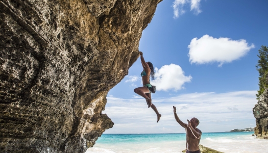 Rock climbing in Bermuda