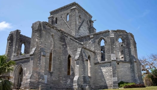 Unfinished Church in Bermuda