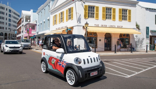 Bermuda Electric Vehicle Bermi style.