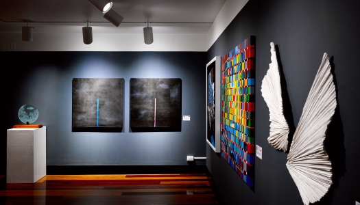 Masterworks gallery room main entrance.