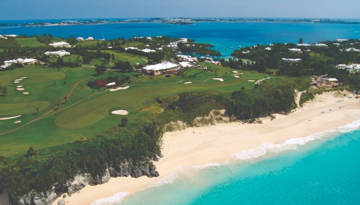 Aerial of Mid Ocean Golf Course