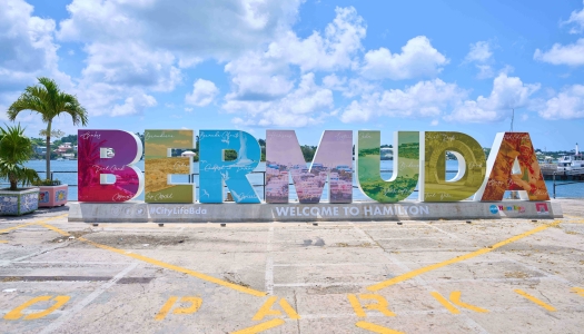 The Bermuda Marquee sign.