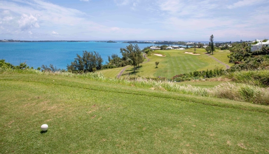 Standing view of Tucker's Point Golf Course.