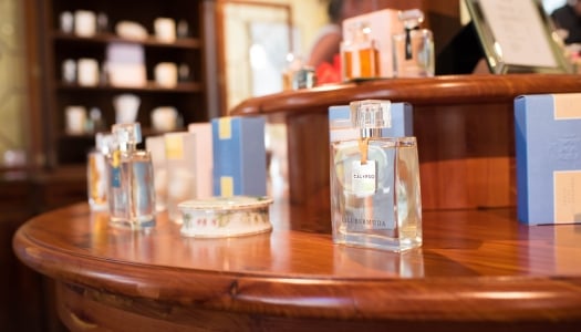 Interior of Lili Bermuda perfumery