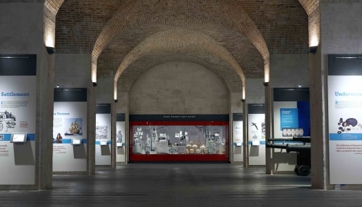 Interior of Queen Elizabeth Hall in National Museum of Bermuda.