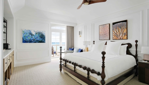 Interior view of Rosewood room with Balcony