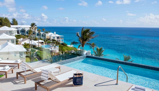 View of Seascape pool at Azura Bermuda
