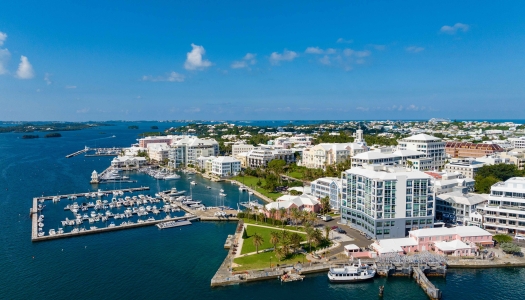 Aerial view of Albouy's Point