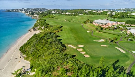Mid Ocean Golf Course aerial