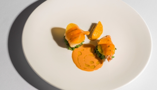 Close up of food at Cambridge Beaches