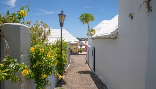 View of a small alley