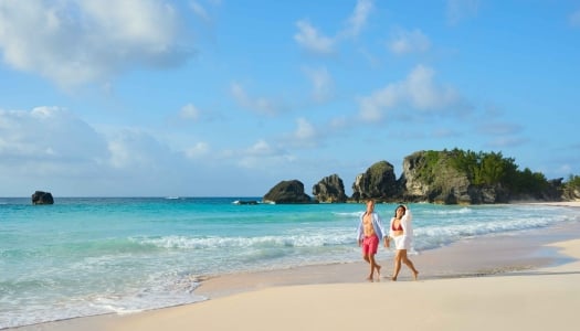 Horseshoe Bay Beach Couple