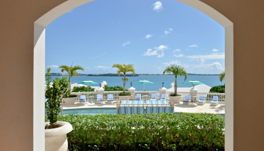 Rosewood Bermuda – Pool Porch View Rosewood