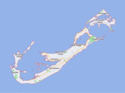 map of Bermuda