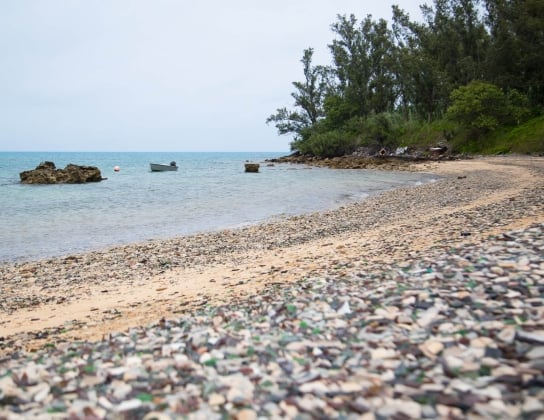 Glass beach