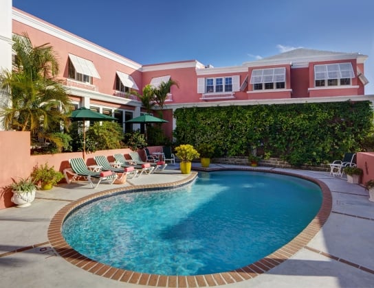 Exterior view of Royal Palms Hotel