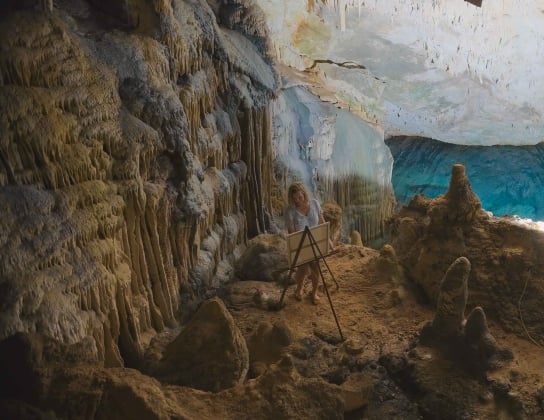 Sip & Paint In The Caves