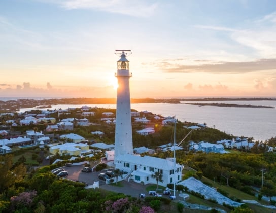 Gibbs Hill Lighthouse – Gibbs Hill Lighthouse - Sunset