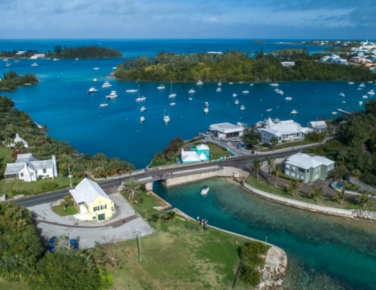 Somerset Bridge – Somerset Bridge Aerial View