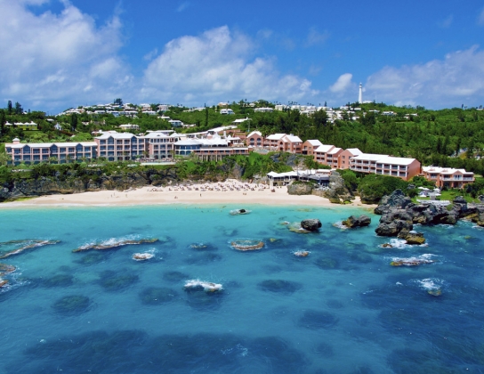 Bermuda Bliss at The Reefs Resort & Club – Aerial View Of The Reefs