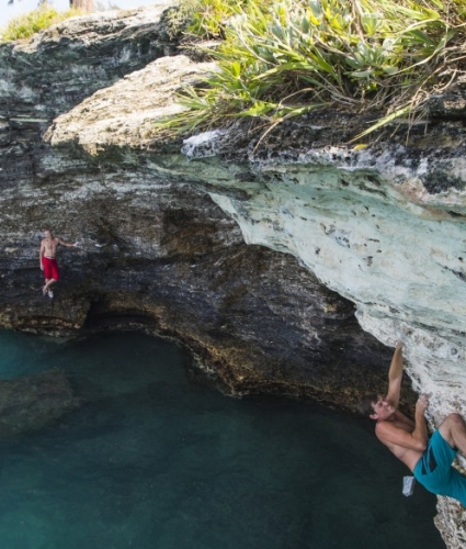 Rock Climbing at Admiralty House Park