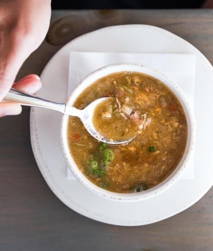 Seafood Chowder in Bermuda