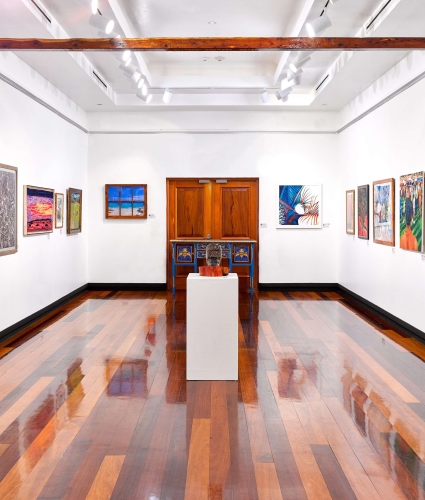 Interior of Masterwork's Rick Faries Gallery