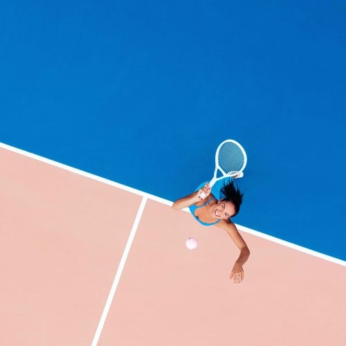 Pickleball Aerial