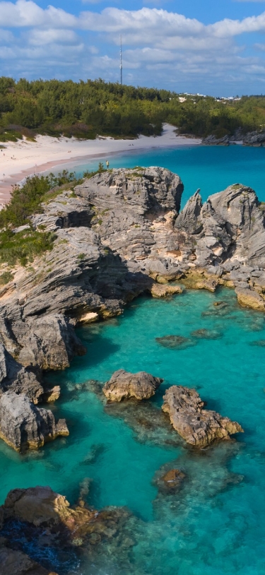 rocky beach cove