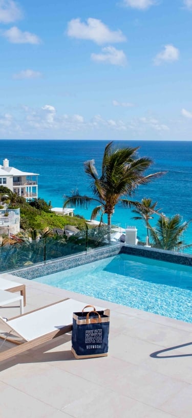 View of Seascape pool at Azura Bermuda