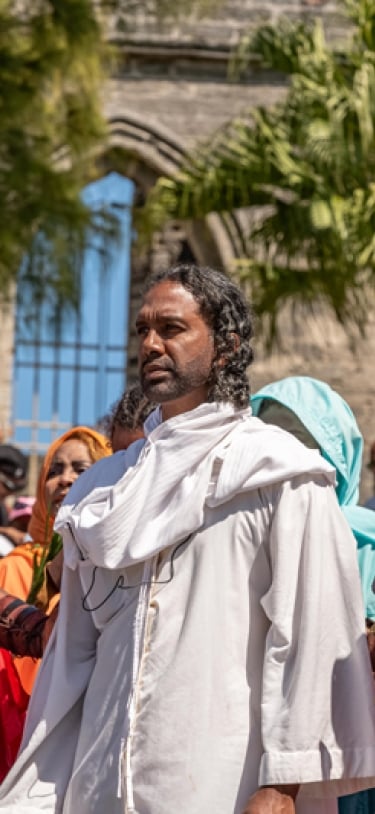 Walk To Calvary Experience – Walk To Calvary Bermuda Visits The Unfinished Church