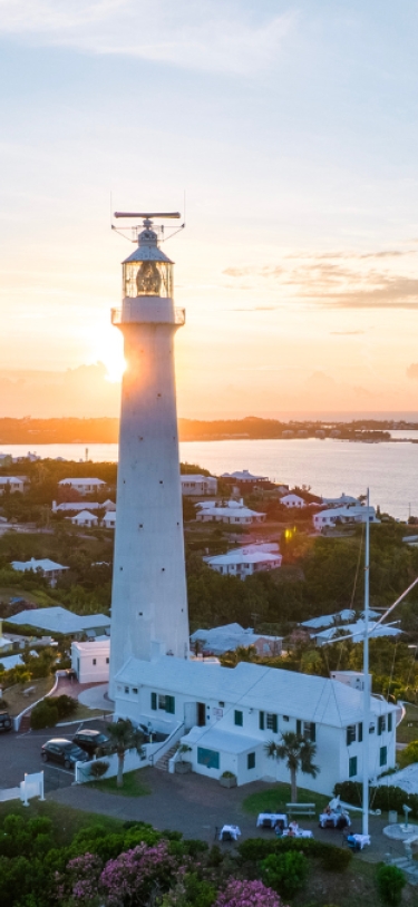 Gibbs Hill Lighthouse – Gibbs Hill Lighthouse - Sunset
