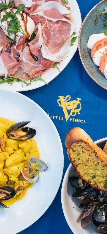 Little Venice – Little Venice - Table Of Food