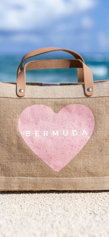 Mika + Co. – APOLIS X MIKA + CO. "I Heart Bermuda" Lunch Tote