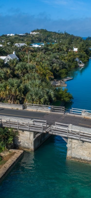 Somerset Bridge – Somerset Bridge Aerial View 2