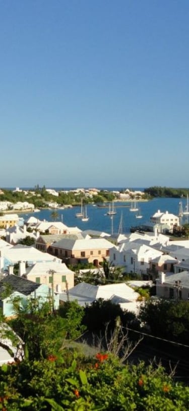 The St. George's Club – View From The St George's Cottages On Rose Hill