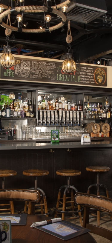 Frog & Onion Pub – Interior Bar Area At Frog & Onion