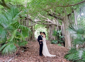 Wedding on the Bermuda Railway Trail in Bermuda