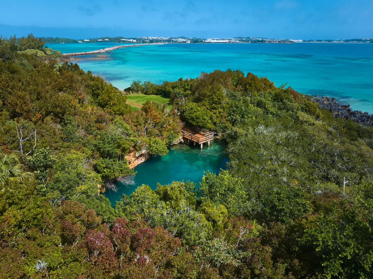 Blue Hole Aerial