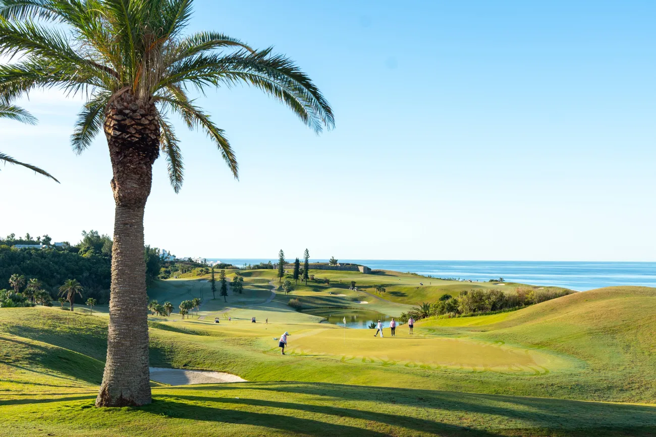 A group of women are playing at Port Royal.