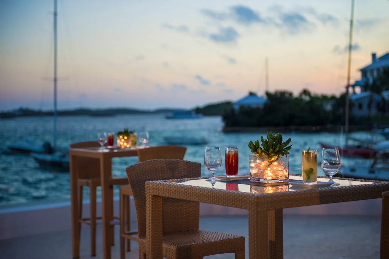 Happy Hour at the Hamilton Princess.