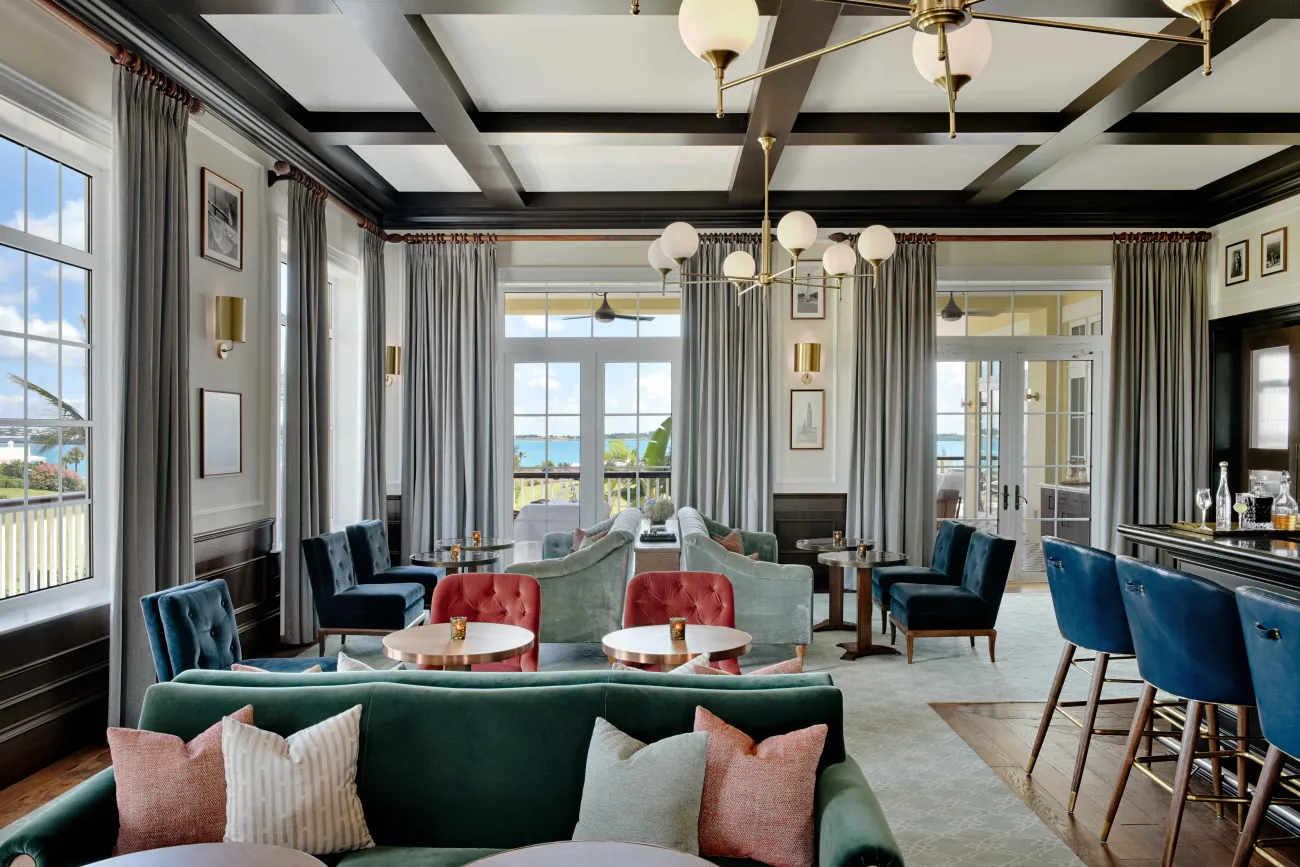 Interior view of Sul Verde at Rosewood Bermuda